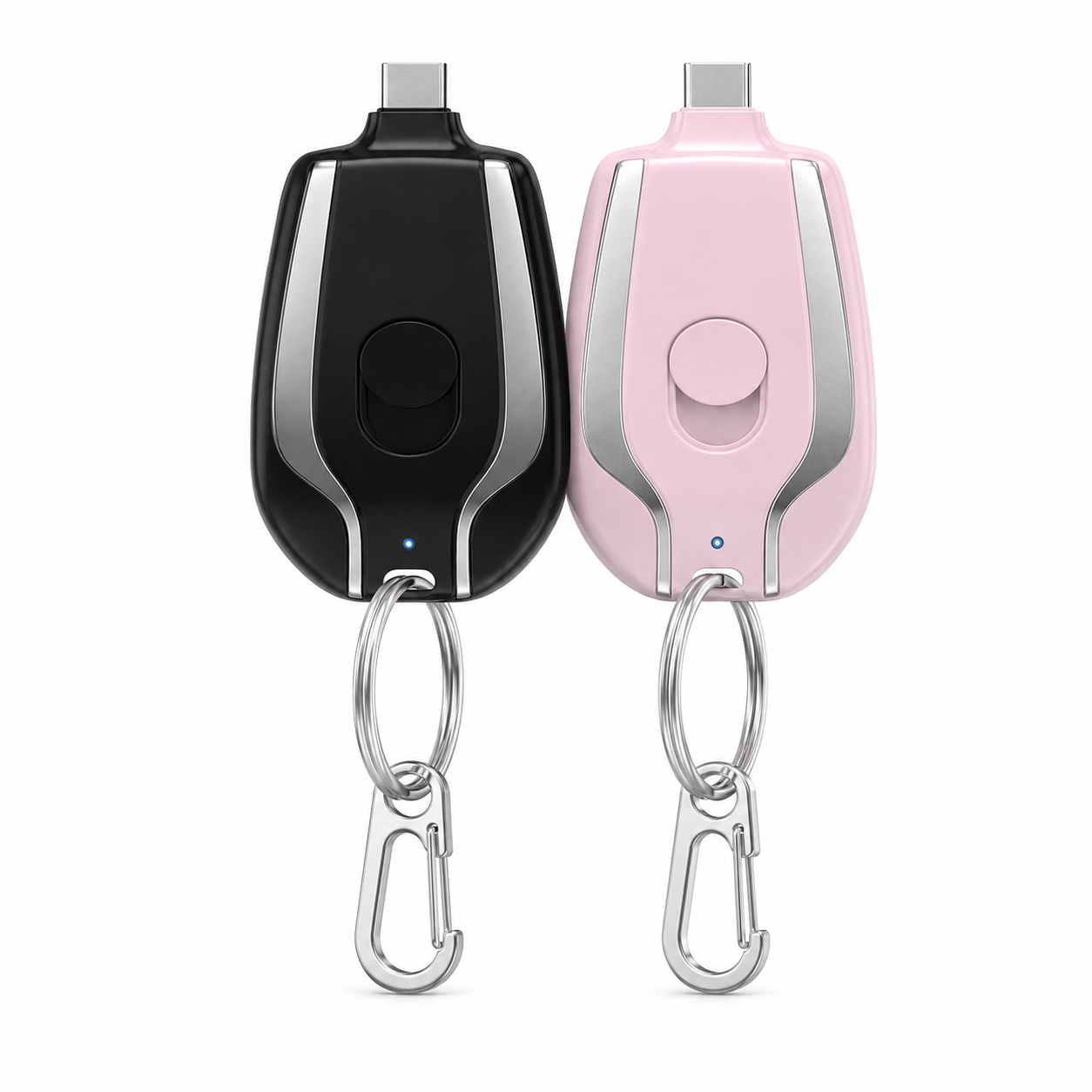 Mini Power Bank Chaveiro (iPhone/Type-C)